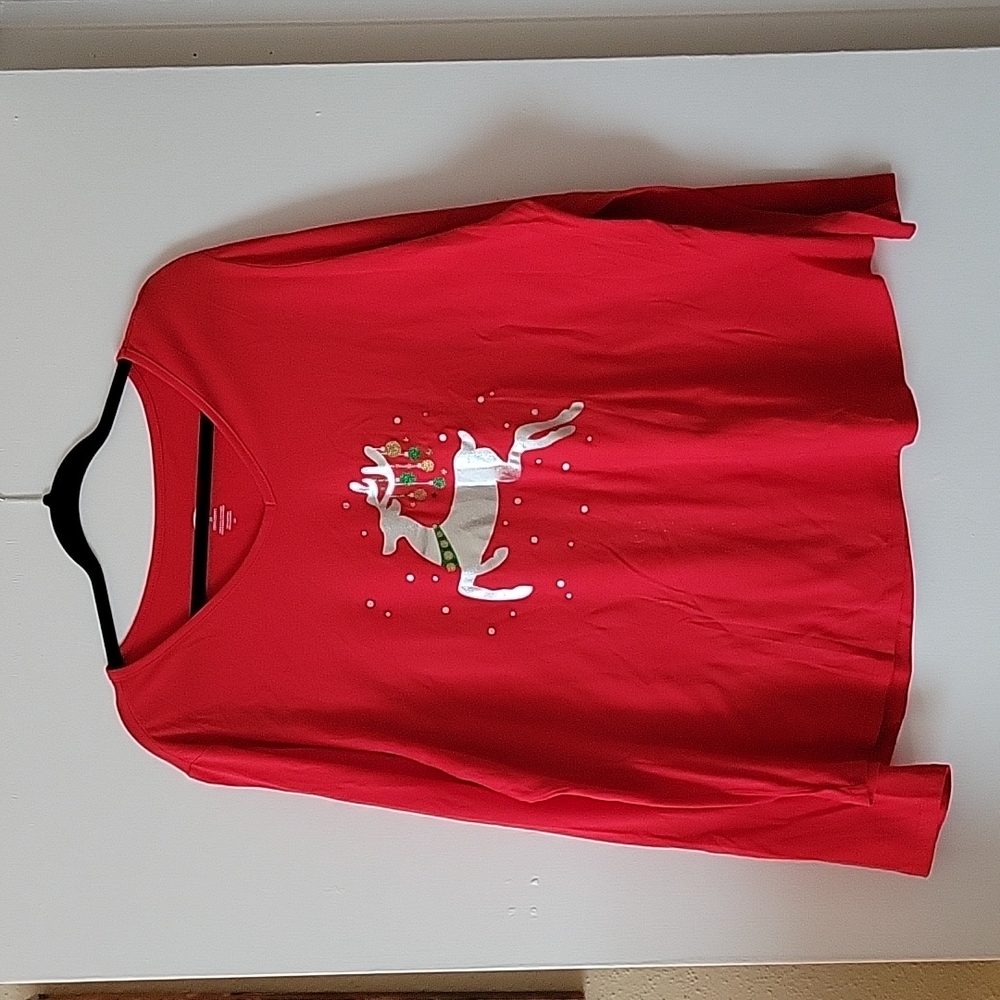 Holiday Time long sleeve Christmas tshirt👕🌲🎅